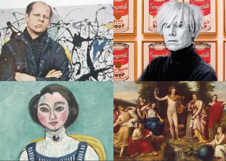 MADRID: Museo Thyssen - exposición Warhol y Pollock
