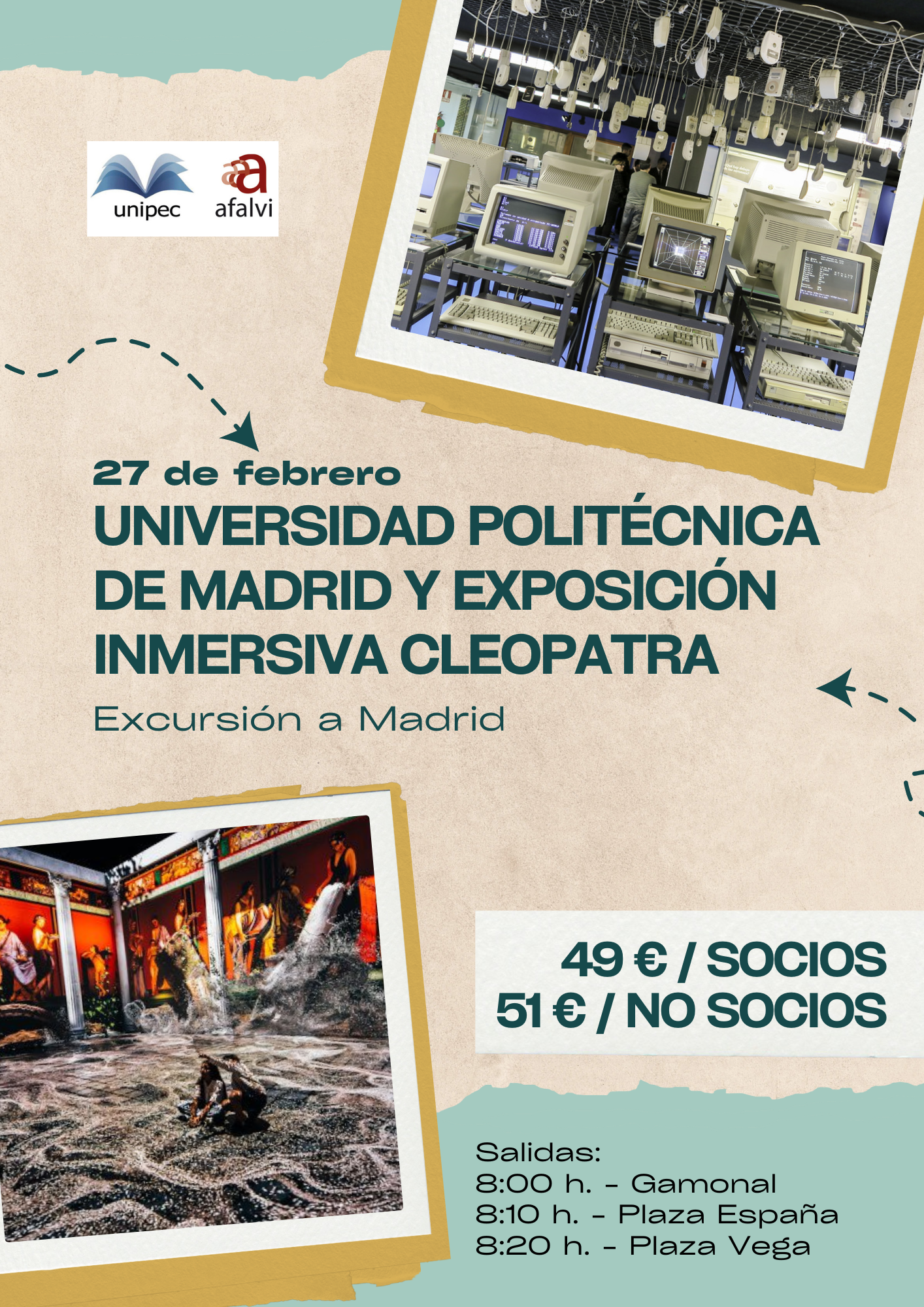 Madrid: Museo Histórico de la Informática y Exposición Inmersiva Cleopatra