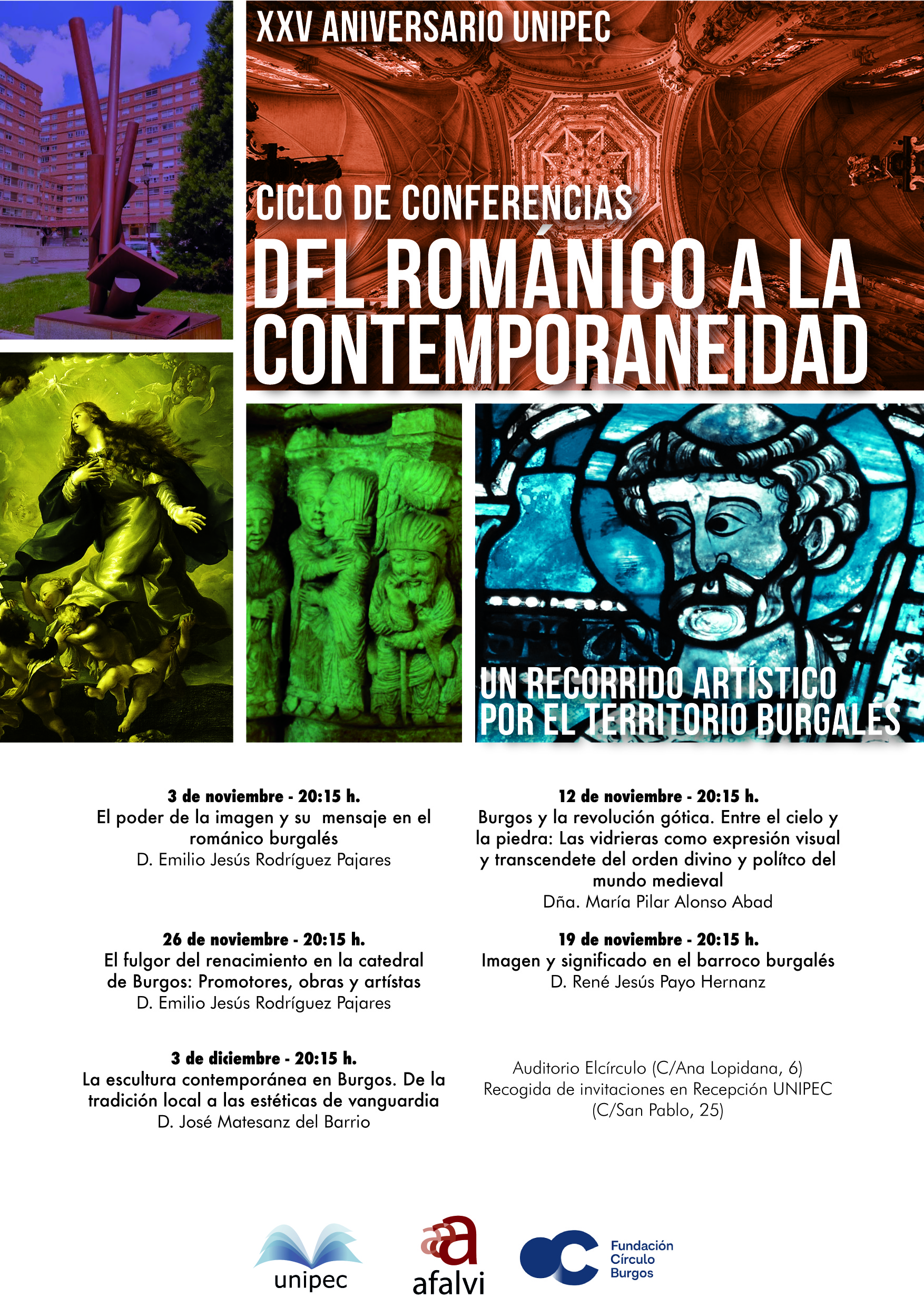 Ciclo de conferencias: Del Románico a la Contemporaneidad. Un recorrido por el territorio burgalés